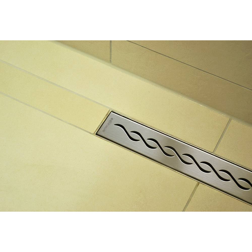 Duschrinne Ornament Länge 1100 mm