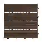 WPC HOLZFLIESEN BAVARO - Größe: 6m², Farbe: Dunkelbraun WPC HOLZFLIESEN BAVARO - Größe: 6m², Farbe: Dunkelbraun