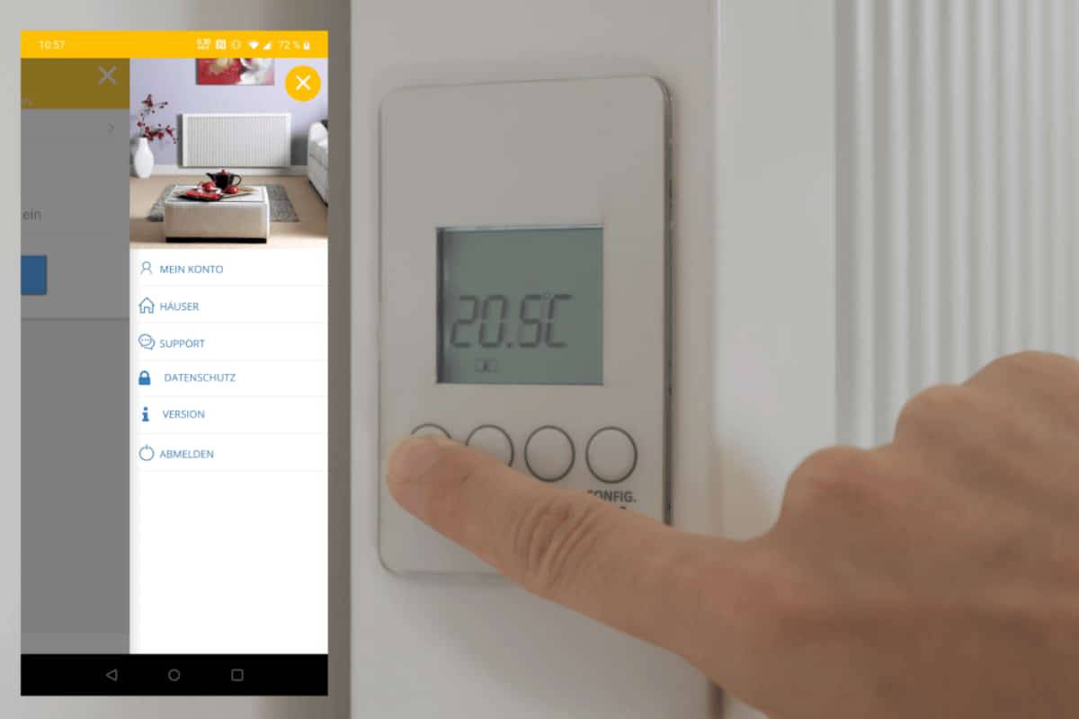 Elektroheizung eVARMO WLAN-Hub für alle smart-Thermostate von eVARMO
