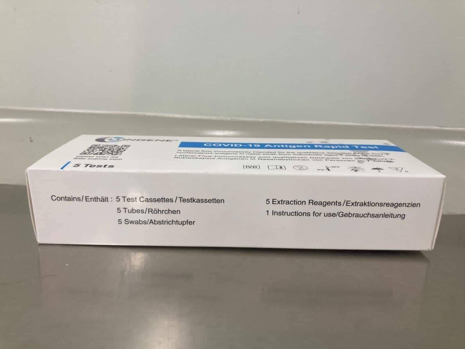 COVID-19 Antigen Schnelltest Nasal 5er Pack