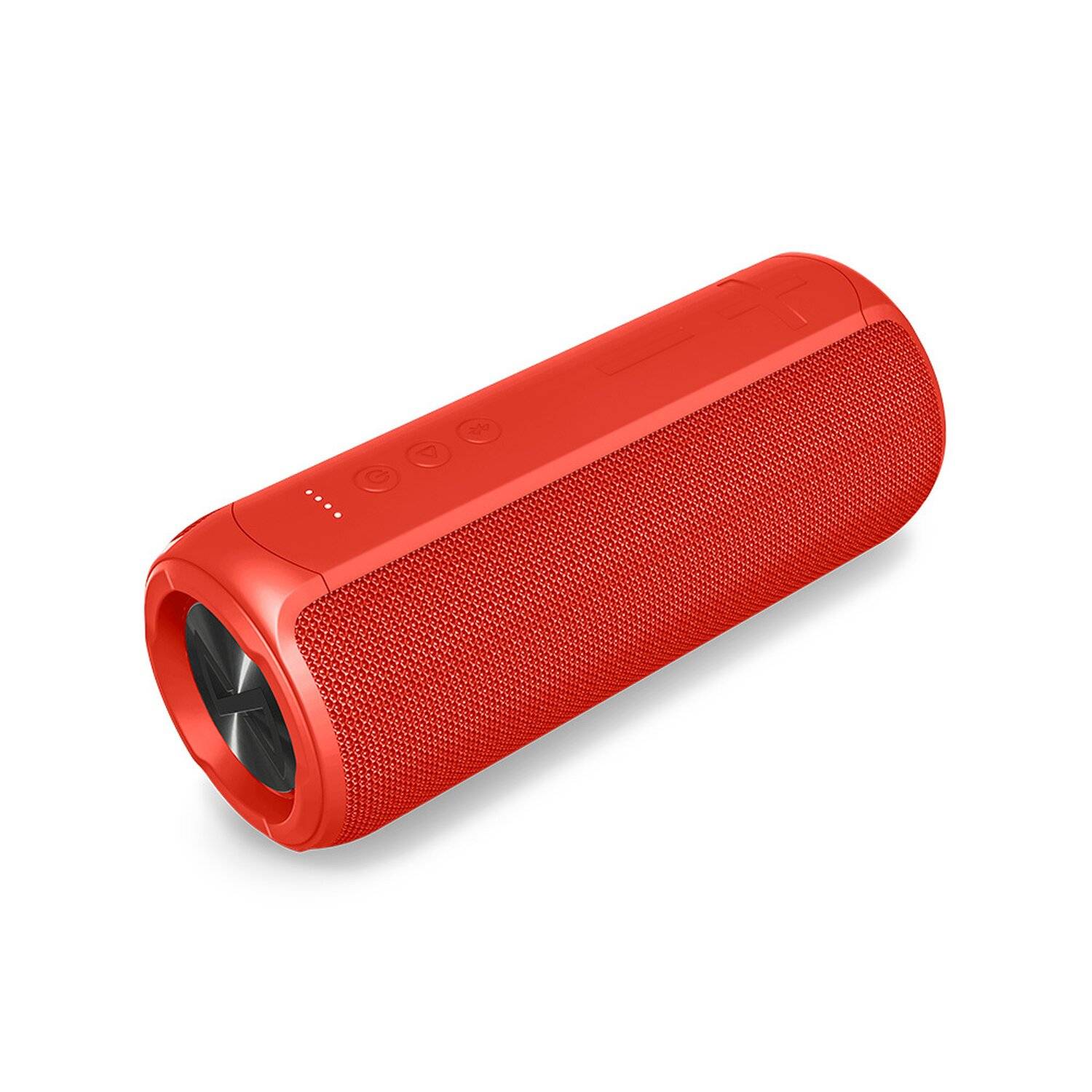 Forever 20W Tragbarer Bluetooth "Toob 20" Speaker Lautsprecher 4000mAh Akku Wireless Box IPX7 Wasserdicht in Rot