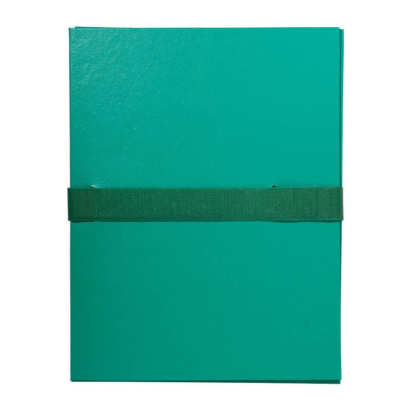 EXACOMPTA Dokumentenmappe mit Klettverschluss, hellgrün