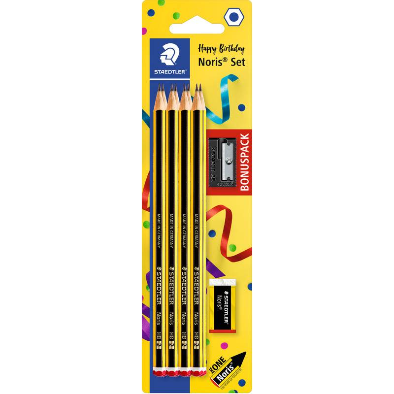 STAEDTLER Bleistiftset Noris, Blisterkarte
