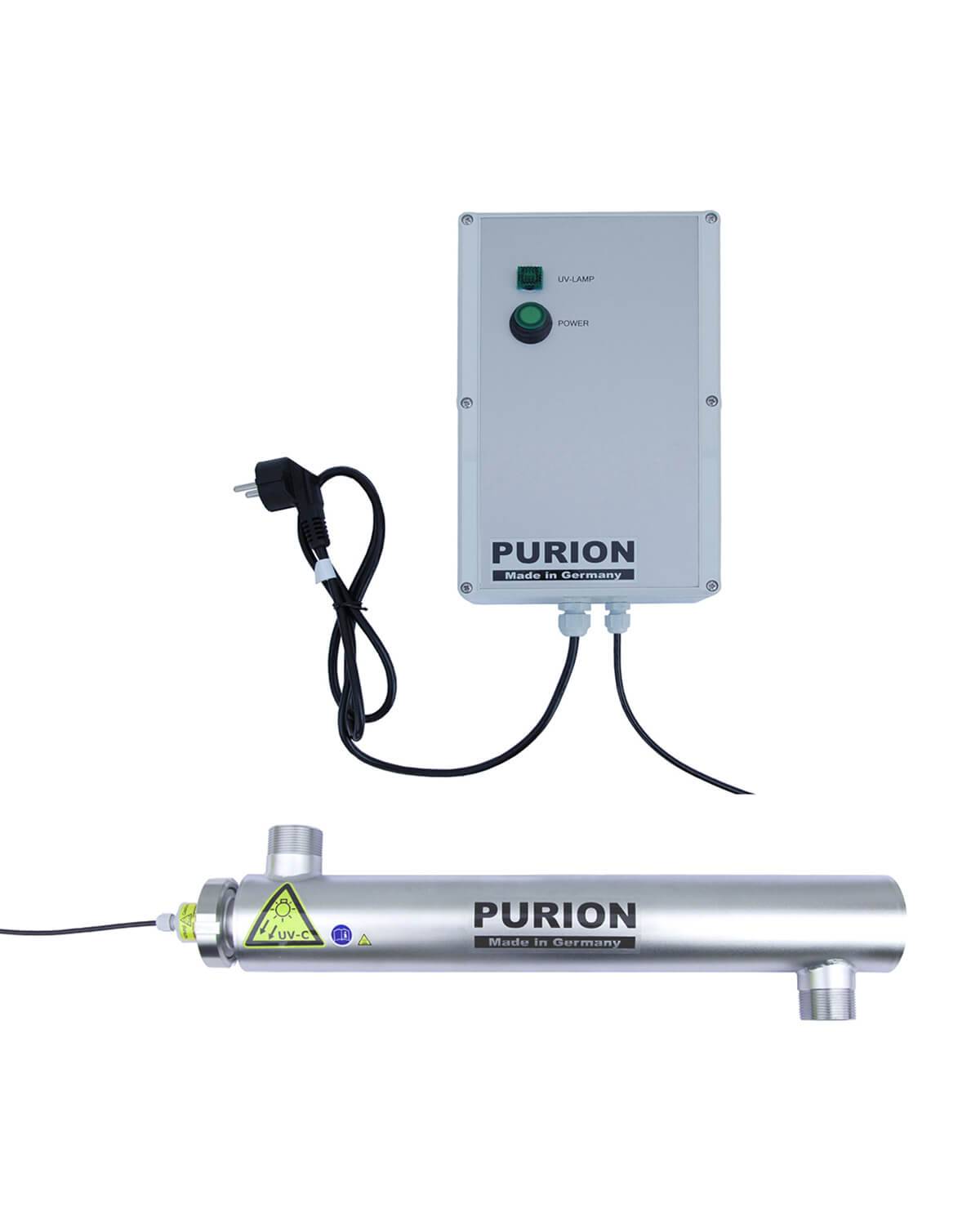PURION 2001 110-240V 50W Poolreiniger Algen im Wasser UV-C Desinfektion