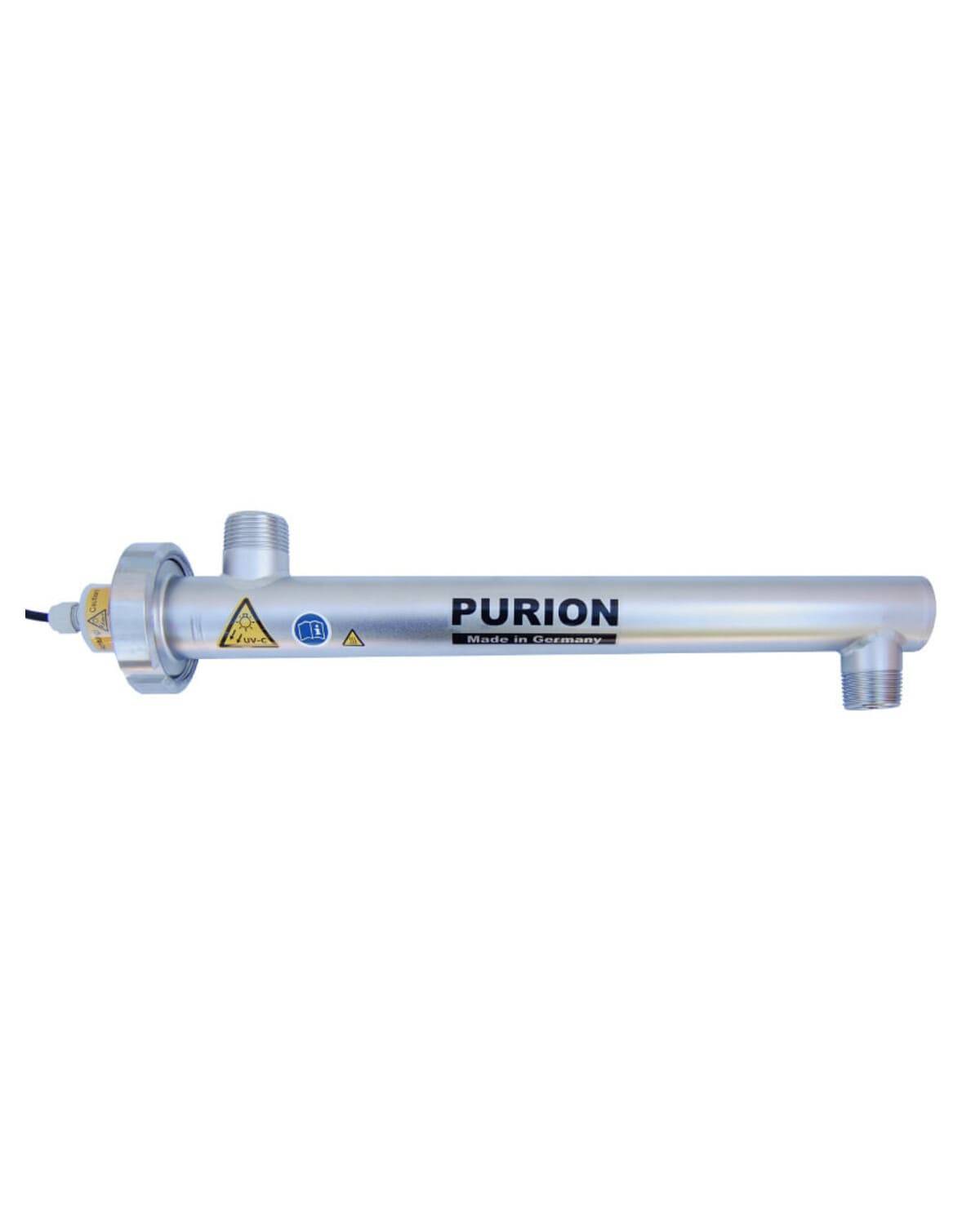 PURION 1000 12V Gleichstromnetz, UV-C Trinkwasserdesinfektionsanlage, 1000 l/h Durchsatz