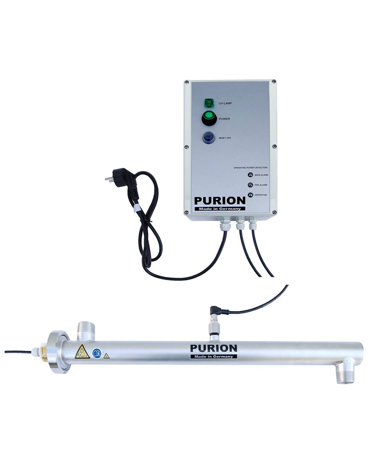 PURION 2000 230V OTC Entkeimung Trinkwasser 2.000 l/h UVC Desinfektion