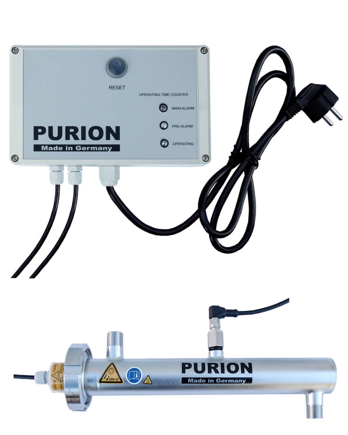PURION 500 110-240V UV Desinfektion mit Sensorüberwachung