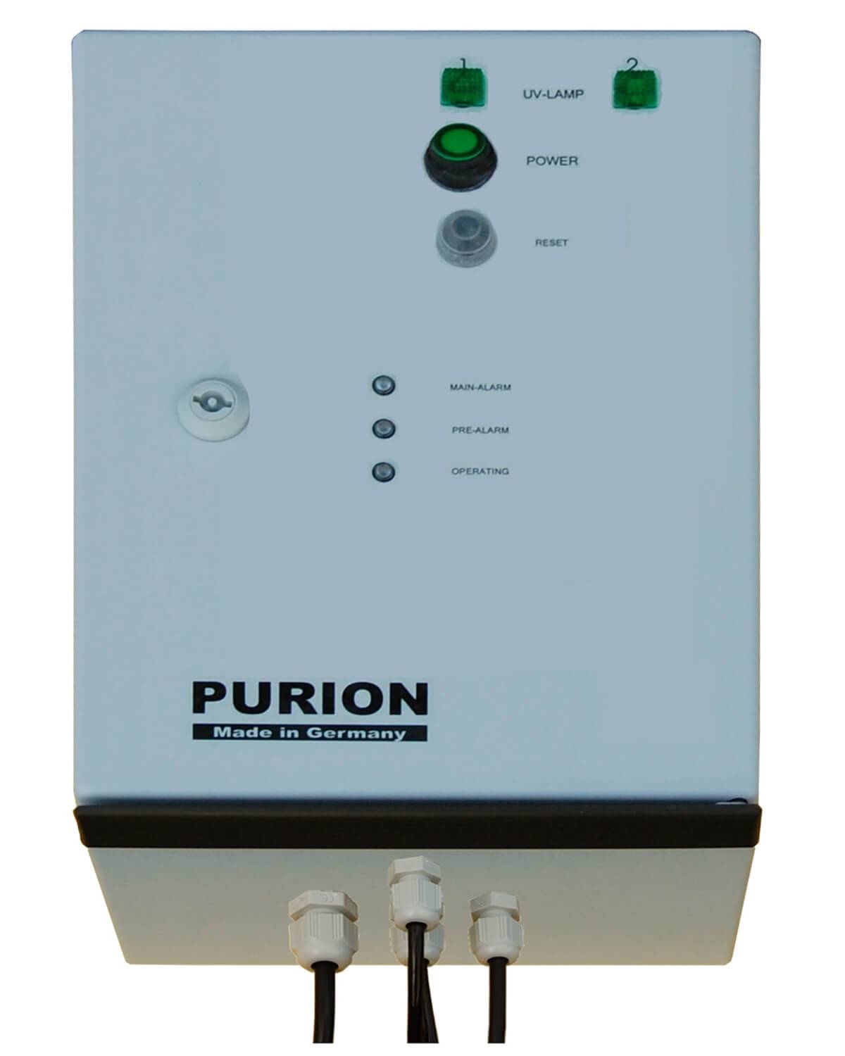 PURION 1000 12V DUAL OTC UV Desinfektion mit Lampenlaufzeitmesser