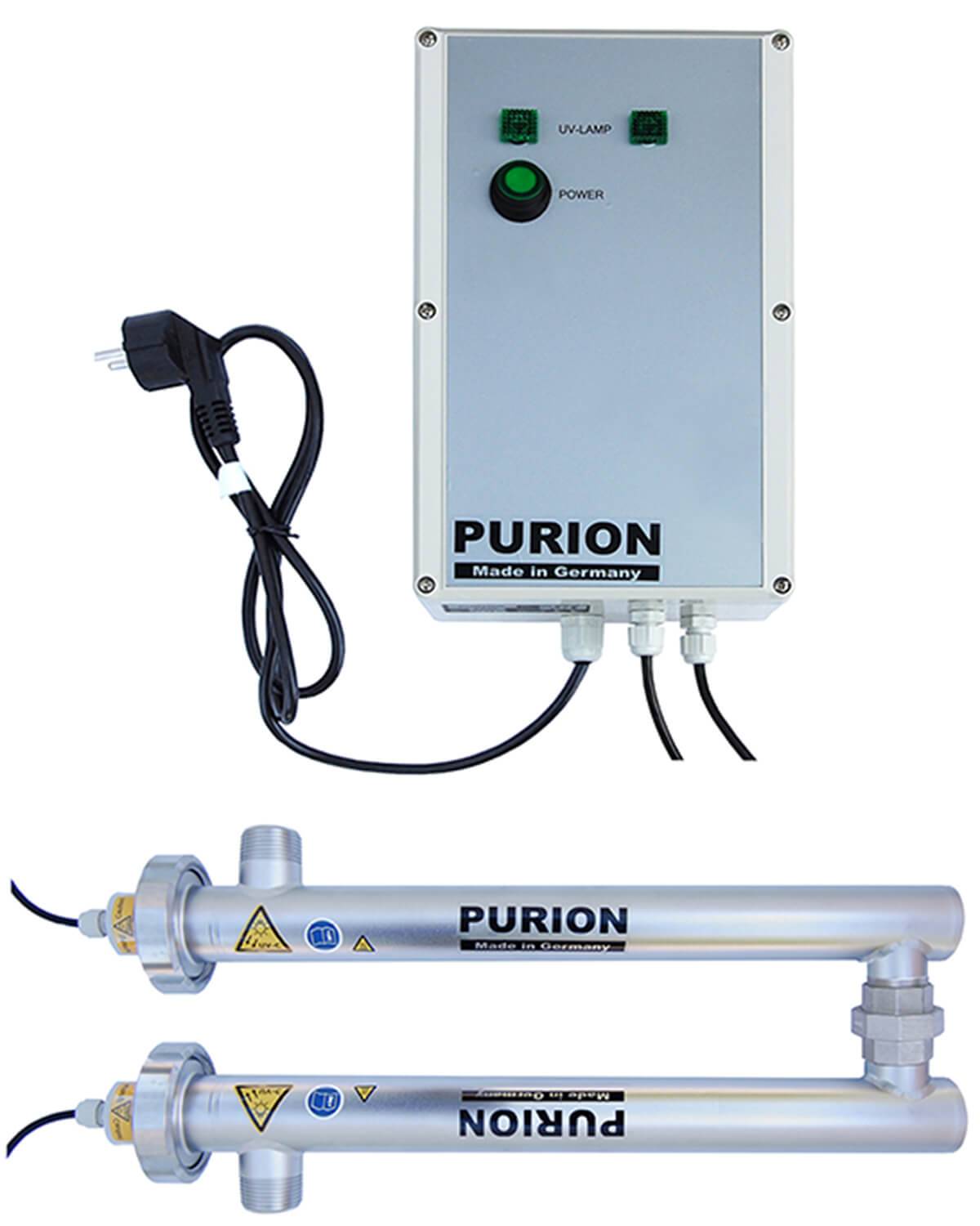PURION 1000 110-240V DUAL UV-C Trinkwasserdesinfektionsanlage