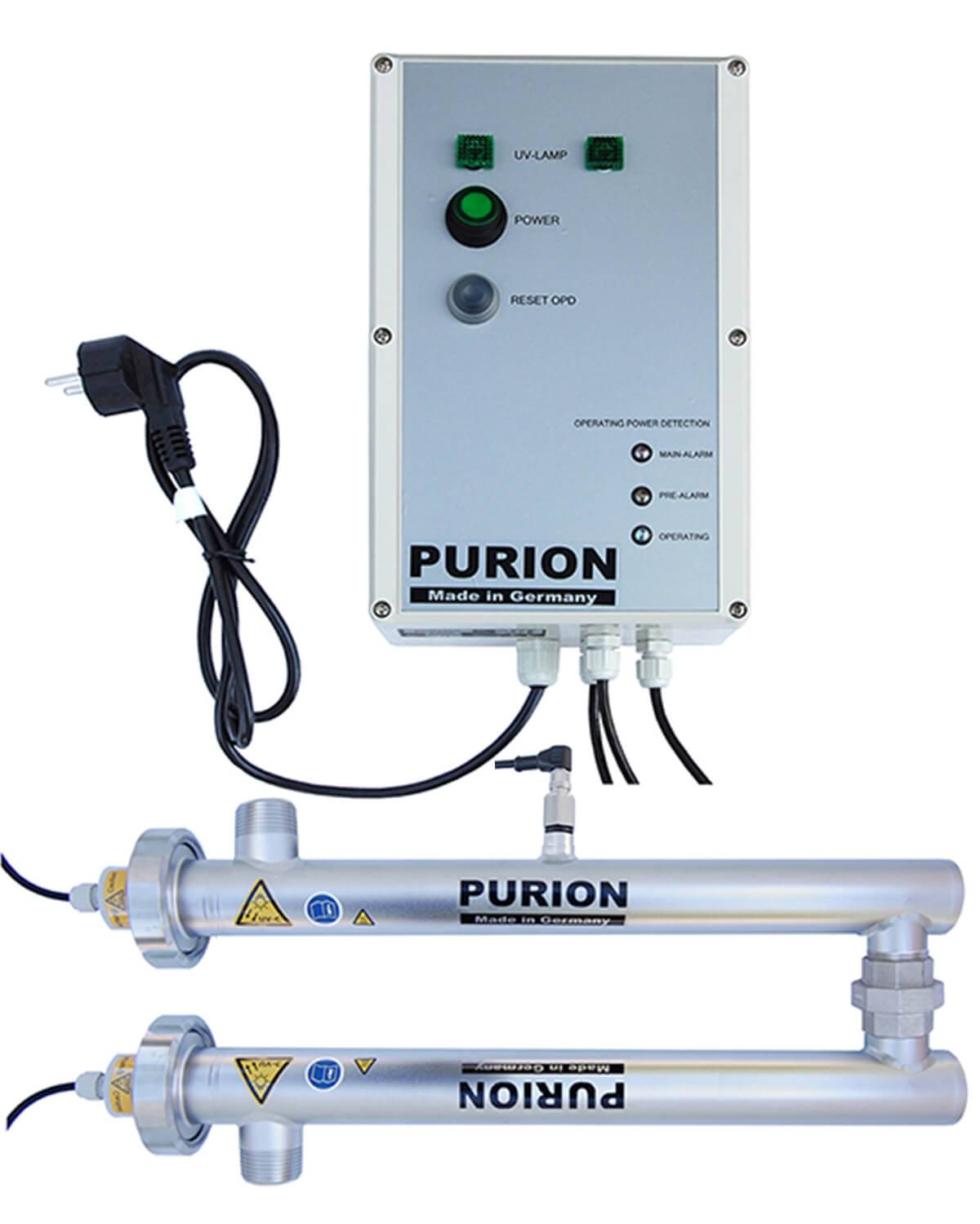 PURION 1000 110-240V DUAL OPD integrierte Sensorüberwachung, 2000 l/h