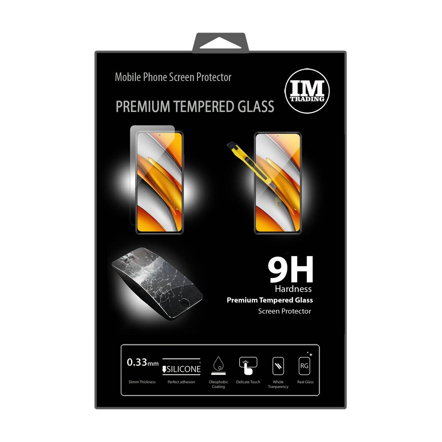 Schutzglas 9H für XIAOMI POCO F3 Displayschutzfolie Schutzfolie Passgenau Glas