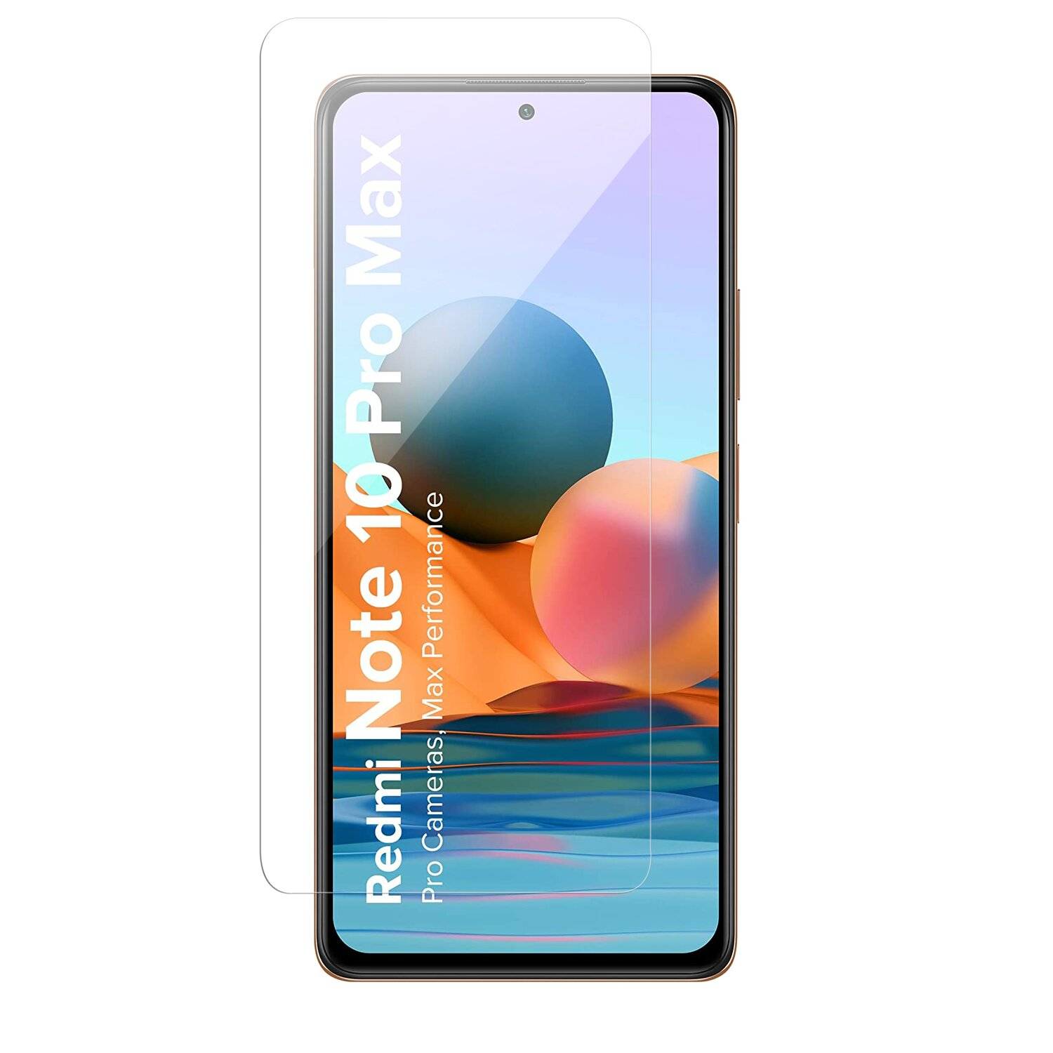 3 Stück Schutzglas 9H für XIAOMI REDMI NOTE 10 PRO MAX Displayschutzfolie Schutzfolie Passgenau Glas