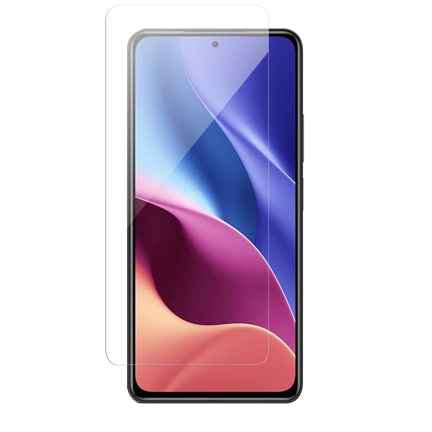 3X Schutz Schutz Glas 9H Tempered Glass Display Schutz Folie Display Glas Screen Protector für XIAOMI REDMI K40