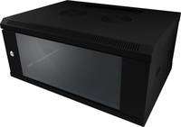 ALLNET ALL-SMC6606SCHWARZ Rack Gehäuse - 6 HE - Schwarz