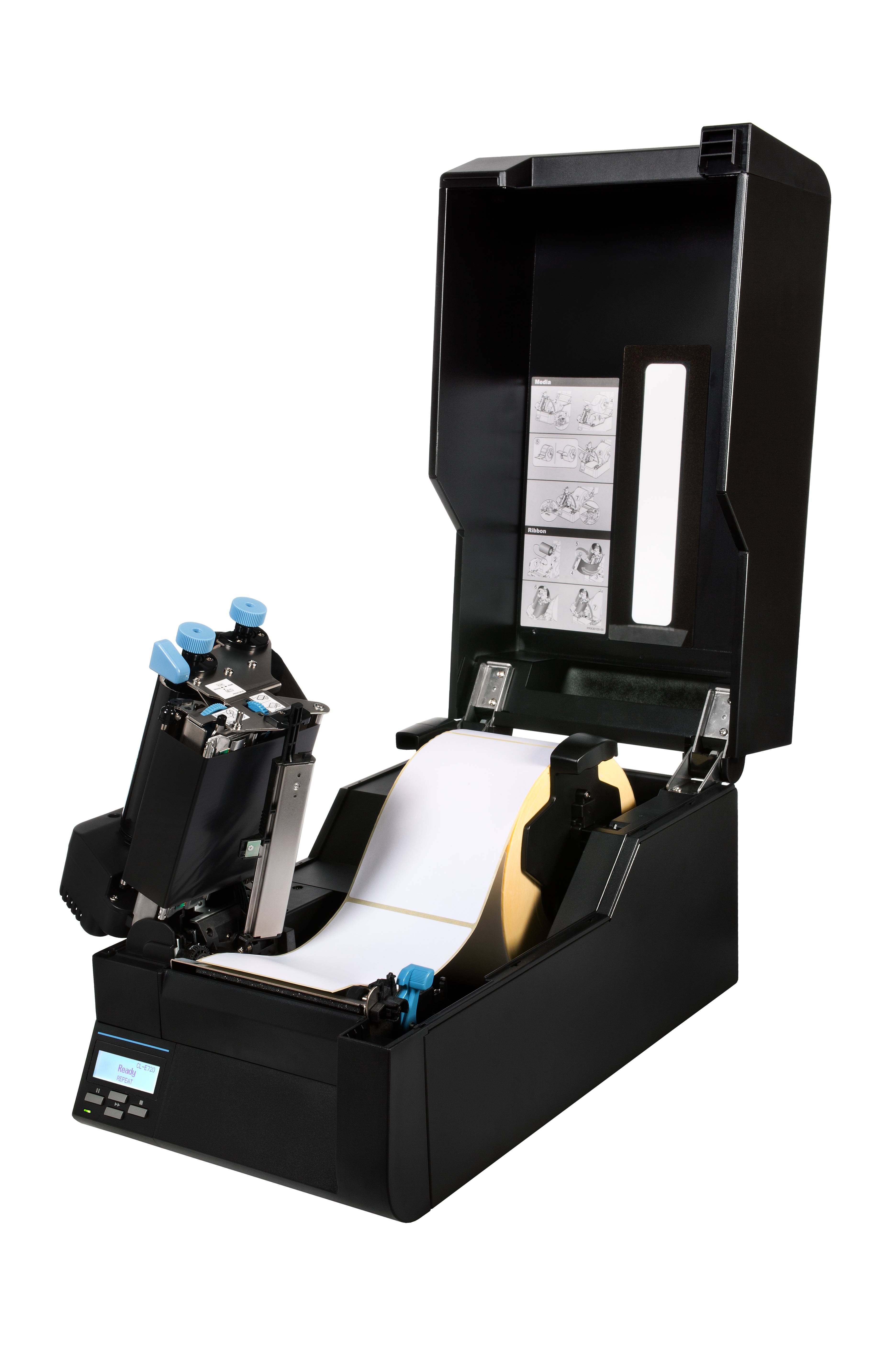 Citizen CL-E730, Direkt Wärme/Wärmeübertragung, 300 x 300 DPI, 150 mm/sek, 10,4 cm, Schwarz, LCD