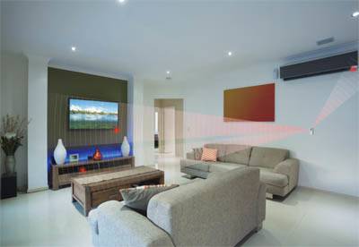 Lupus Electronics LUPUSEC, Klimaanlage, IR Wireless, Weiß