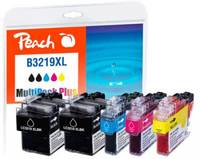 Peach PI500-246, Tinte auf Pigmentbasis, Schwarz, Cyan, Magenta, Gelb, Brother, Multi pack, Brother MFCJ 5330 DW Brother MFCJ 5330 DW XL Brother