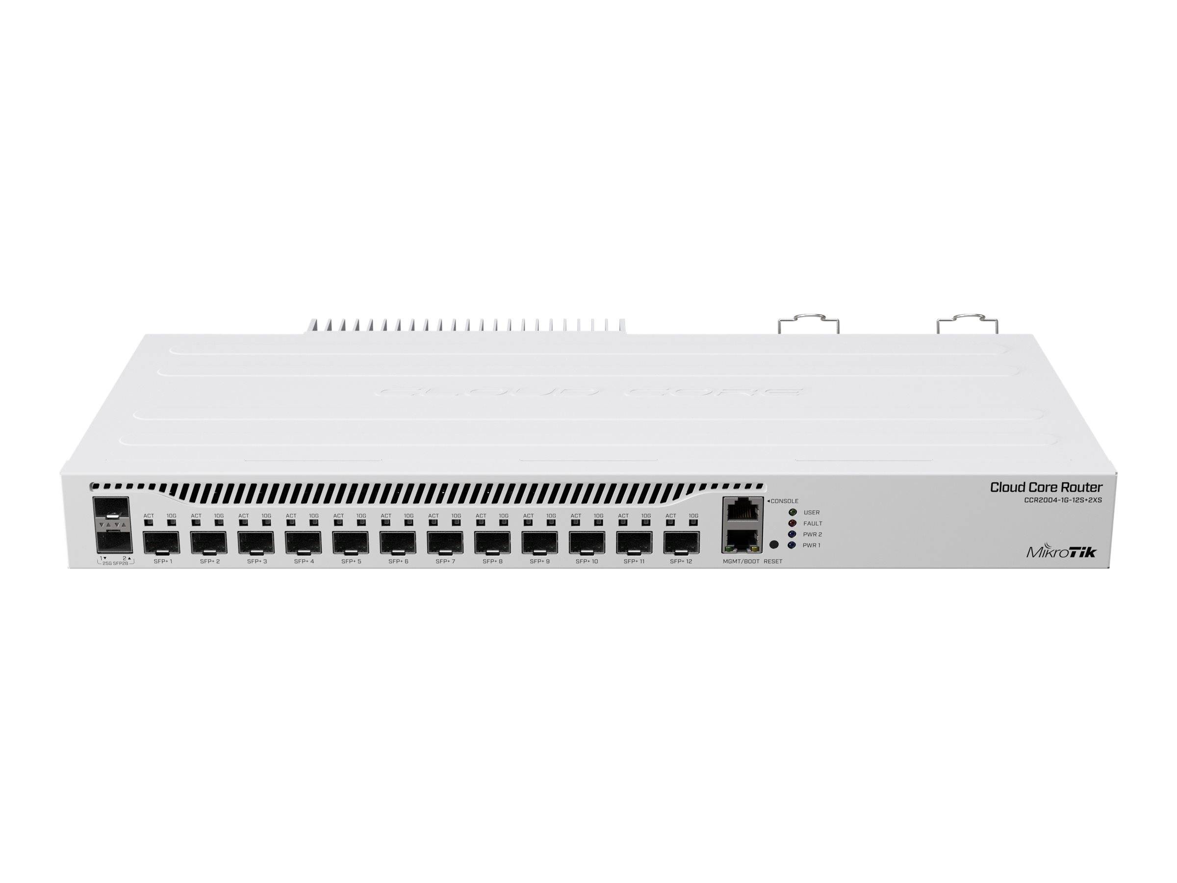 MikroTik Cloud Core Router CCR2004-1G-12S+2XS - Router - 10 GigE - 25 Gigabit Et