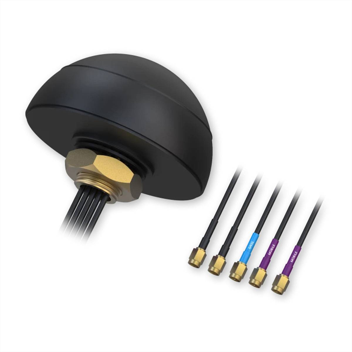 TELTONIKA PR1KCO28 Dach Antenne, COMBO MIMO MOBIL/GNSS/WIFI SMA
