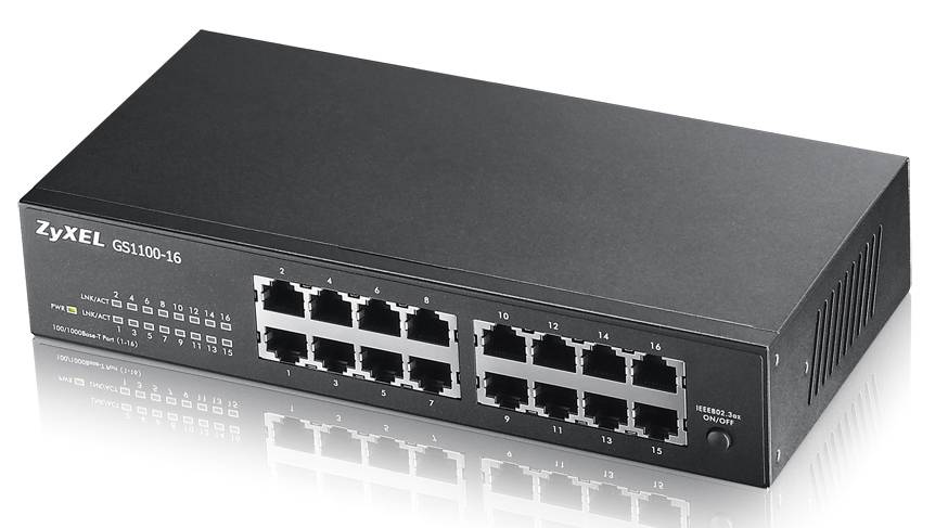 ZyXEL GS-1100-16 V3 - Switch - 16 x 10/100/1000