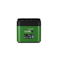 Hähnel Pro Cube 2 Doppelladegerät für DSLR-Kamera Akkus, mit Mingon-Einsatz, Display und Autoladegerät (für Fujifilm) Hähnel Pro Cube 2 Doppelladegerät für DSLR-Kamera Akkus, mit Mingon-Einsatz, Display und Autoladegerät (für Fujifilm)