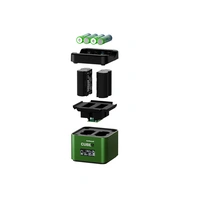 Hähnel Pro Cube 2 Doppelladegerät für DSLR-Kamera Akkus, mit Mingon-Einsatz, Display und Autoladegerät (für Fujifilm) Hähnel Pro Cube 2 Doppelladegerät für DSLR-Kamera Akkus, mit Mingon-Einsatz, Display und Autoladegerät (für Fujifilm)