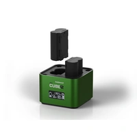 Hähnel Pro Cube 2 Doppelladegerät für DSLR-Kamera Akkus, mit Mingon-Einsatz, Display und Autoladegerät (für Fujifilm) Hähnel Pro Cube 2 Doppelladegerät für DSLR-Kamera Akkus, mit Mingon-Einsatz, Display und Autoladegerät (für Fujifilm)