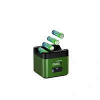 Hähnel Pro Cube 2 Doppelladegerät für DSLR-Kamera Akkus, mit Mingon-Einsatz, Display und Autoladegerät (für Fujifilm) Hähnel Pro Cube 2 Doppelladegerät für DSLR-Kamera Akkus, mit Mingon-Einsatz, Display und Autoladegerät (für Fujifilm)