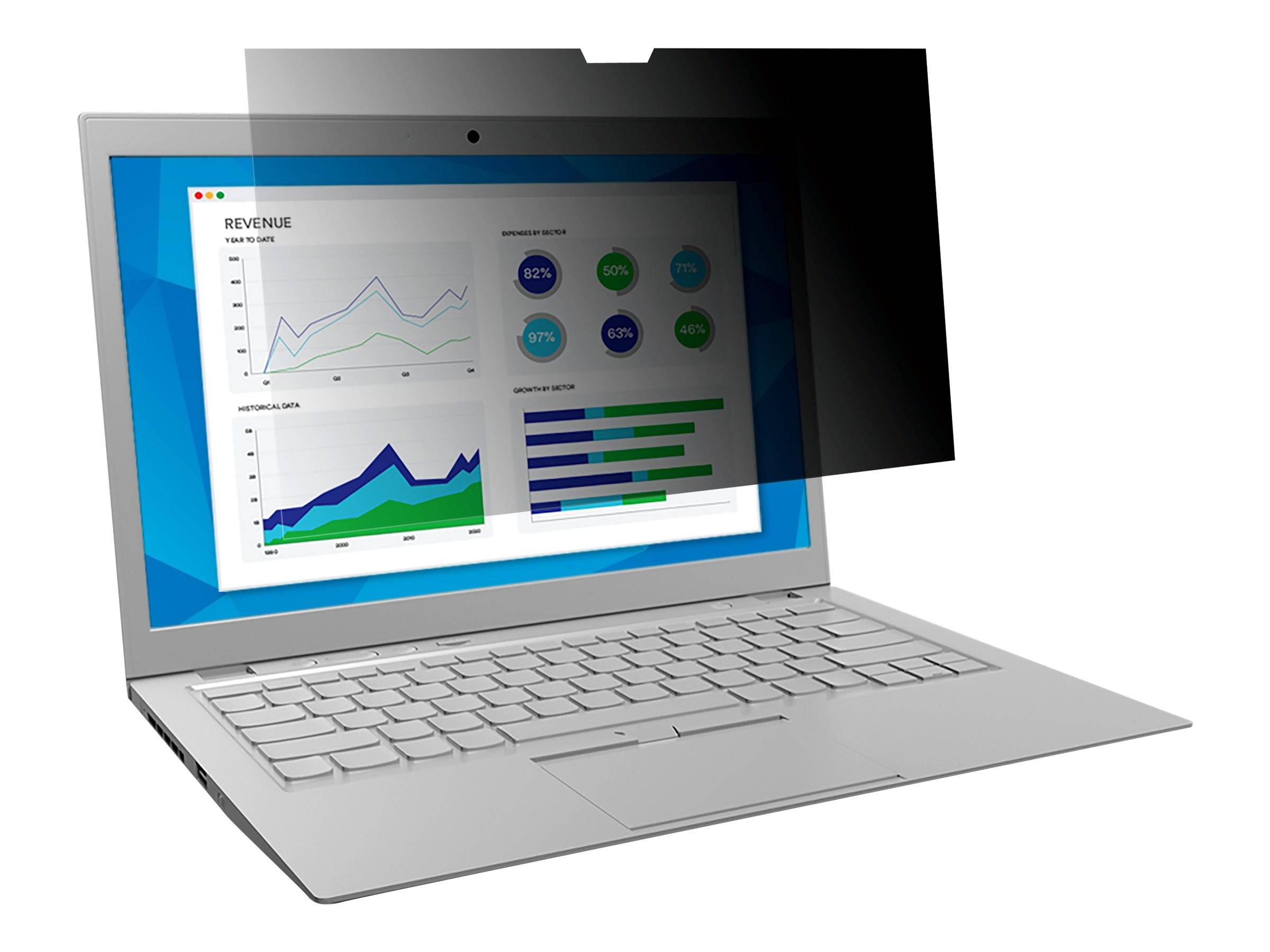 3M Blickschutzfilter für Touch-Laptops for Chromebook 11 15.6" Laptops 16:9 with COMPLY - Blickschutzfilter für Notebook - 39,6 cm Breitbild (15,6"