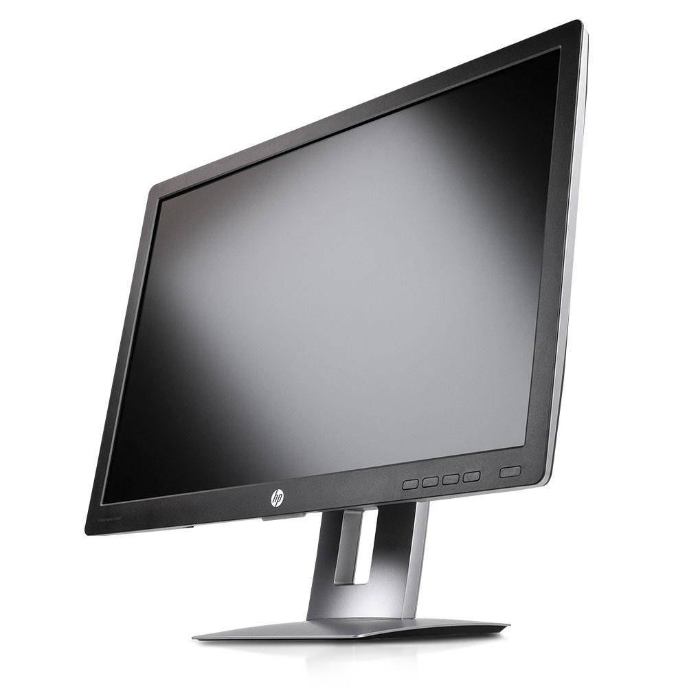 HP EliteDisplay E242 (B-Ware) 61cm (24") TFT-Monitor (LED, WUXGA 1920x1200, HDMI, DisplayPort) Schwarz/Silber