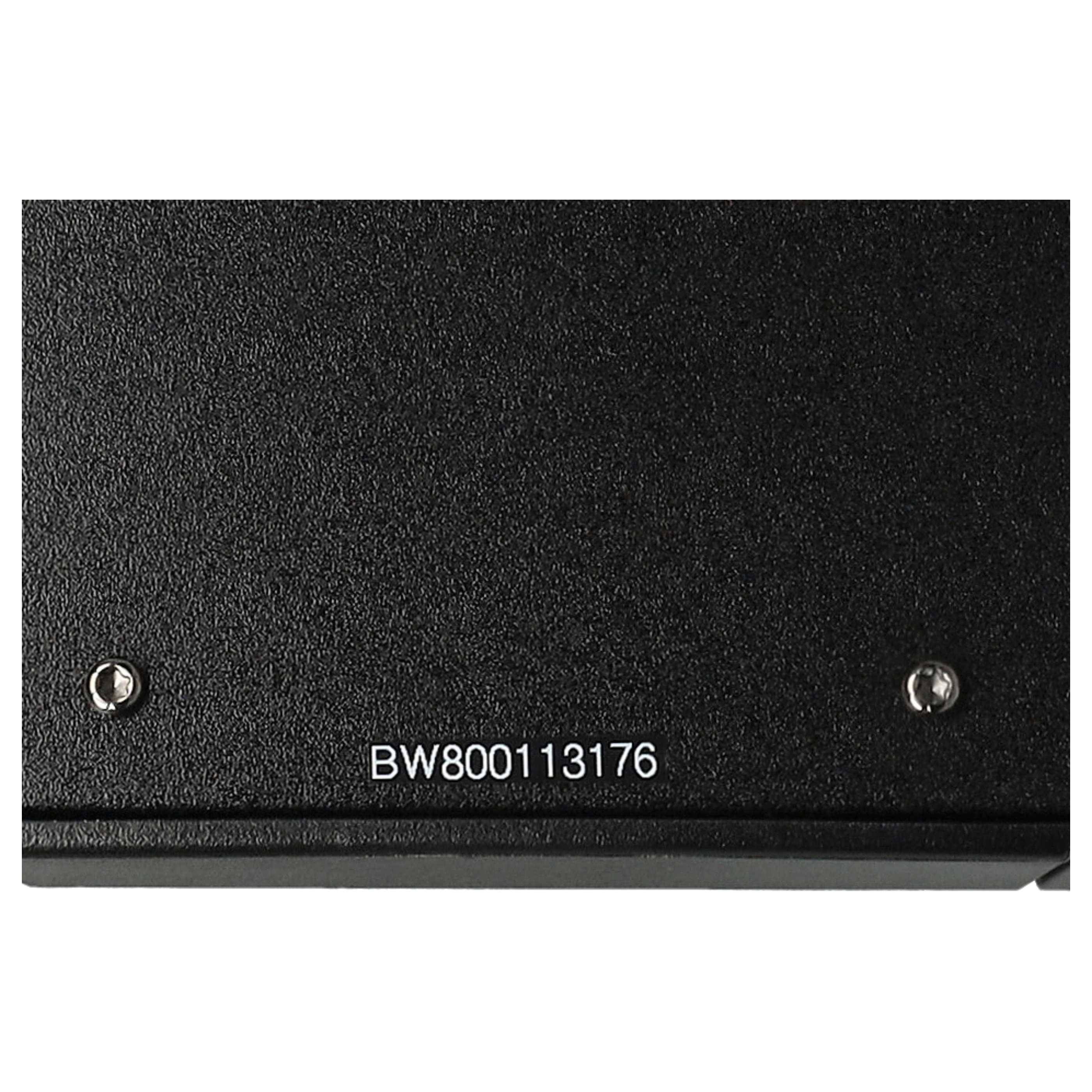 vhbw 6-fach Ladegerät kompatibel mit Motorola NNTN9858, NNTN7335 Funkgerät-Akkus - Ladestation + Netzteil, 7,4 V