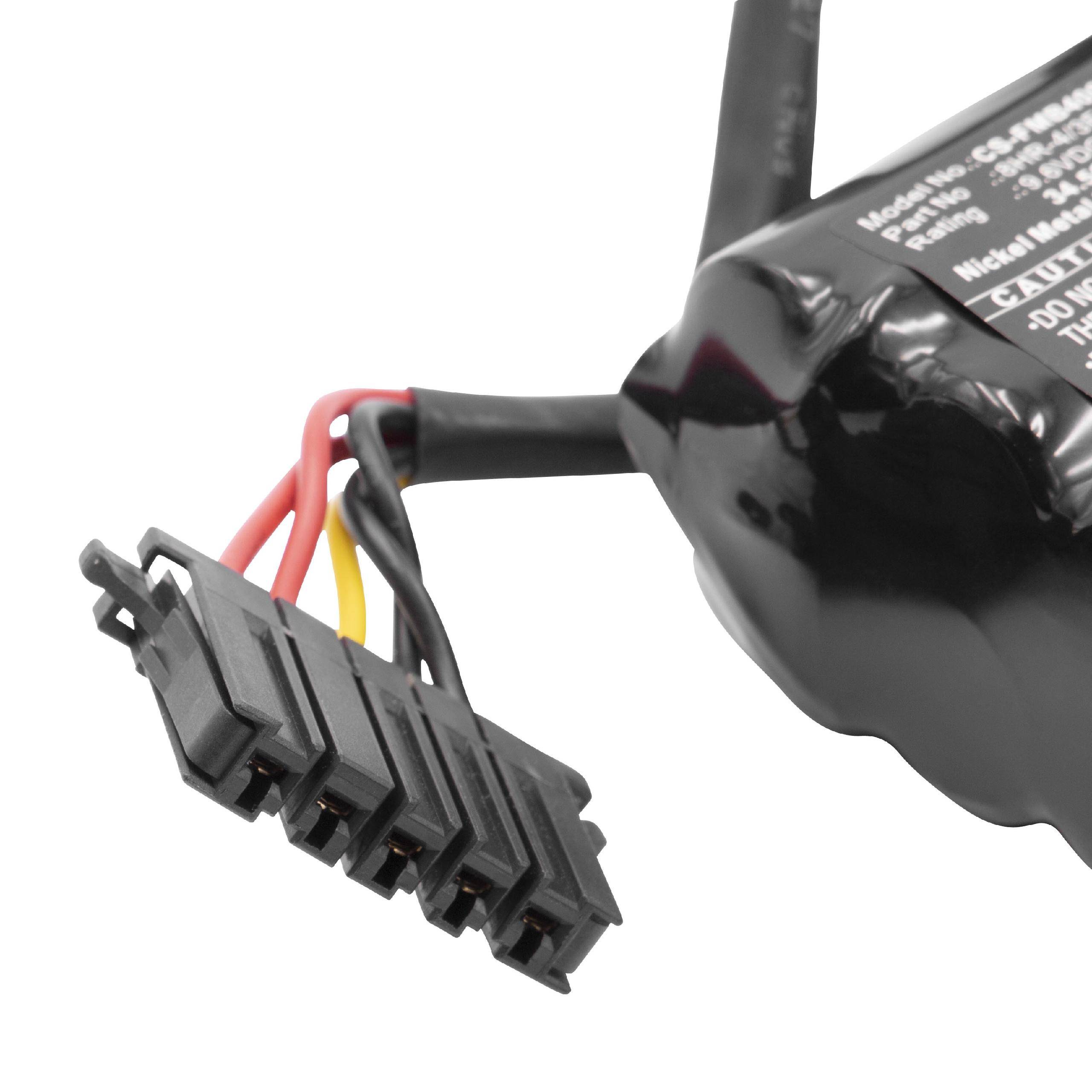 vhbw Akku Ersatz für Okuma 8HR-4/3FAUPC, E5503-07E-001 für CNC System, CNC Maschine (3600mAh, 9,6V, NiMH)