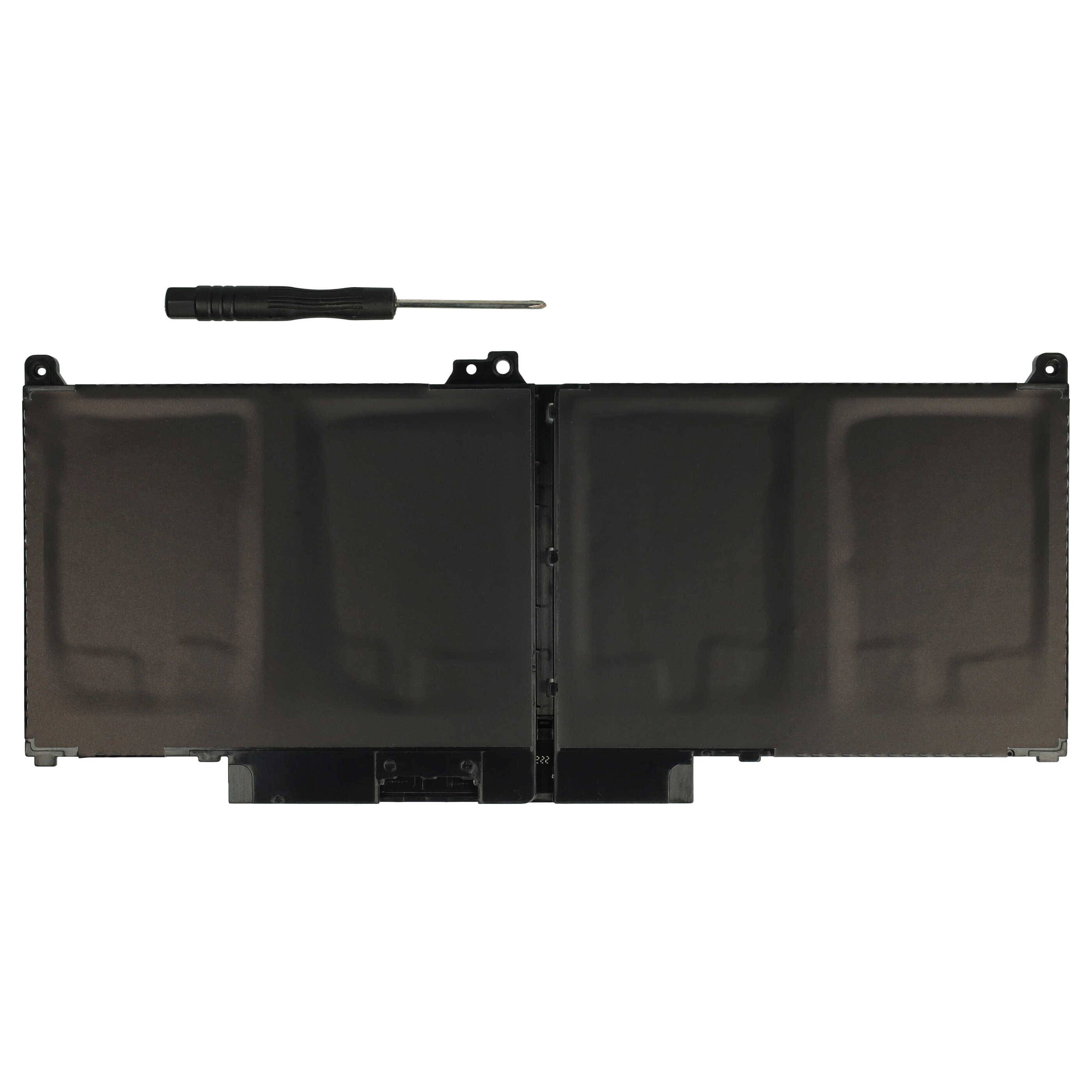 vhbw Akku kompatibel mit Dell Latitude 13 7300(N050L7300-D1726FCN), 13 7300(N052L7300-D1716FCN) Notebook (7400 mAh, 7,6 V, Li-Polymer)