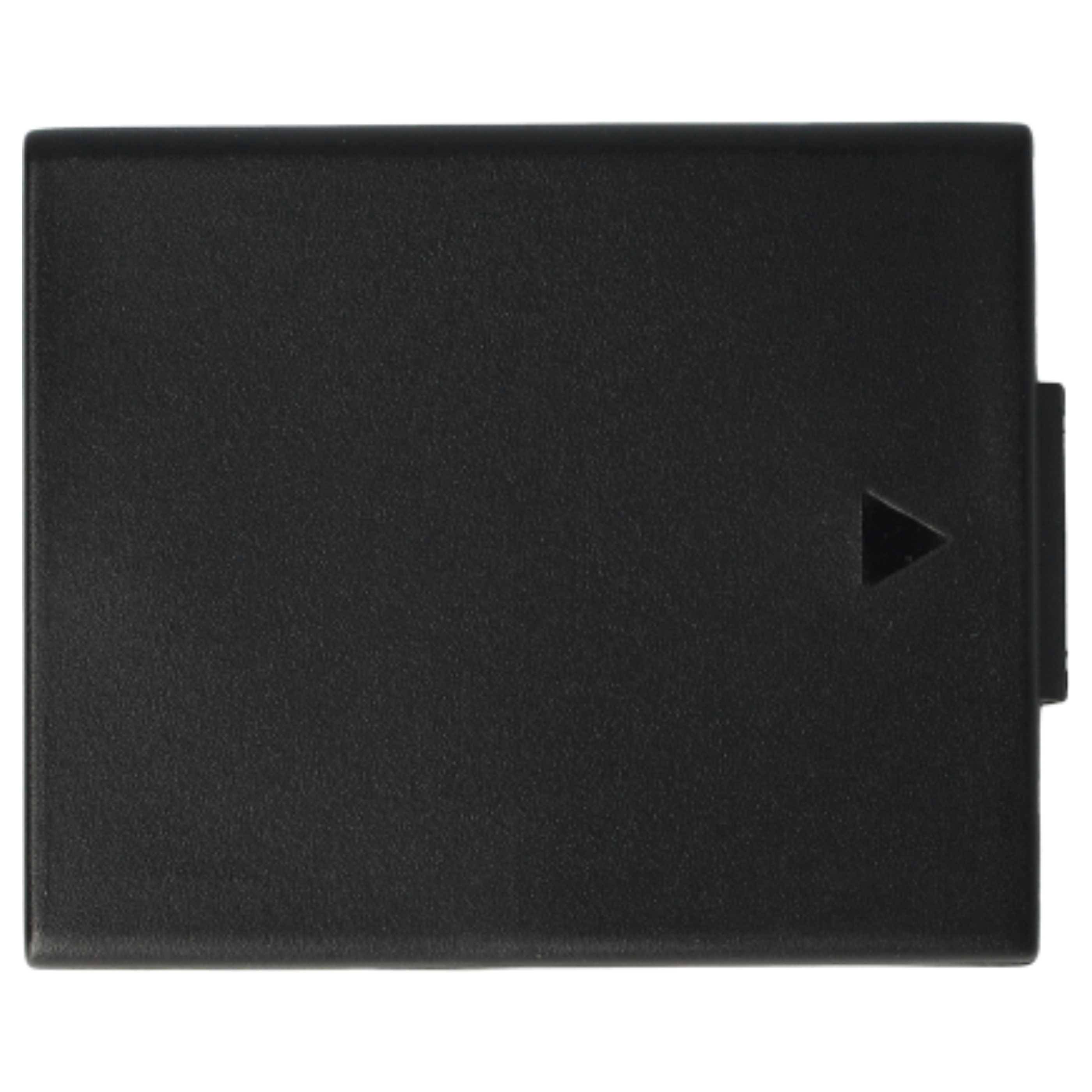 vhbw 3x Akku Ersatz für Panasonic CGR-S001, CGA-S001, CGA-S001E, DMW-BCA7 für Kamera (500 mAh, 3,6 V, Li-Ion)