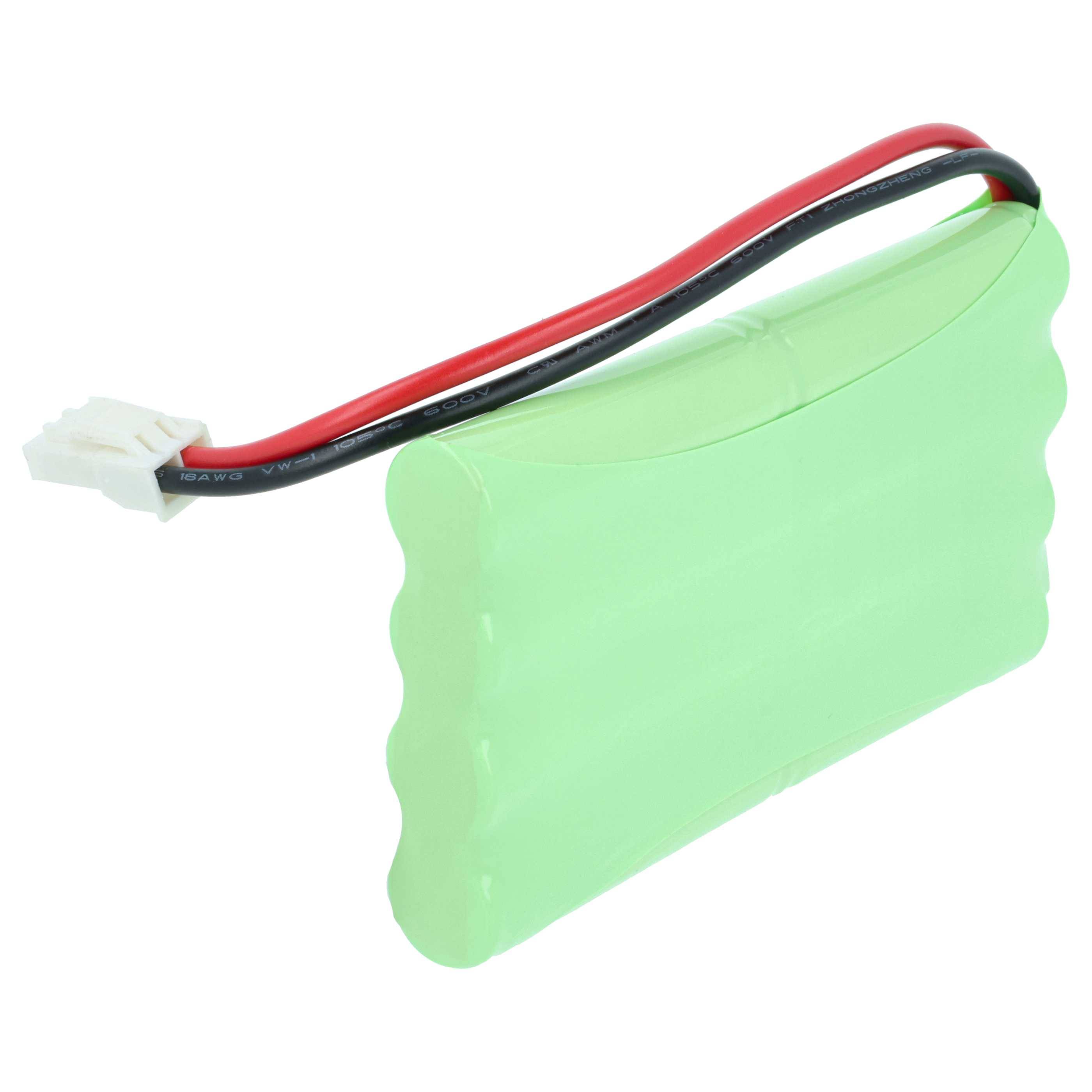 vhbw Akku Ersatz für Somfy MB-9.6V 8KR15/51, MGH956375B für Schiebetorantrieb Torantrieb Drehtorantrieb (800mAh, 9,6V, NiMH)