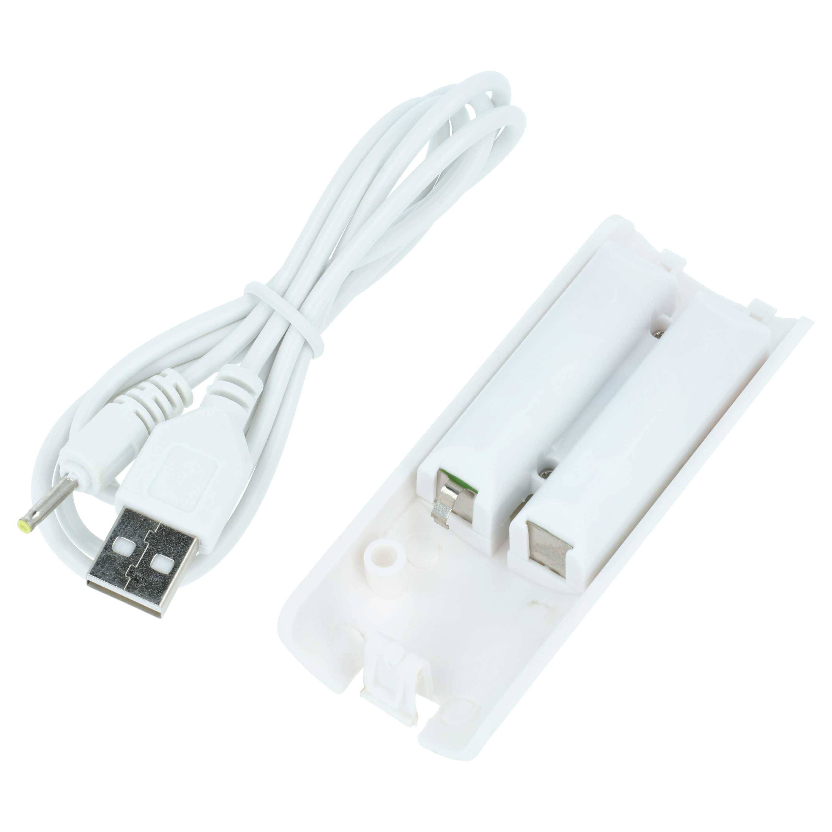 vhbw 2x Akku kompatibel mit Nintendo Wii Controller, Remote Plus Gamepad Controller (400 mAh, 2,4 V, NiMH)