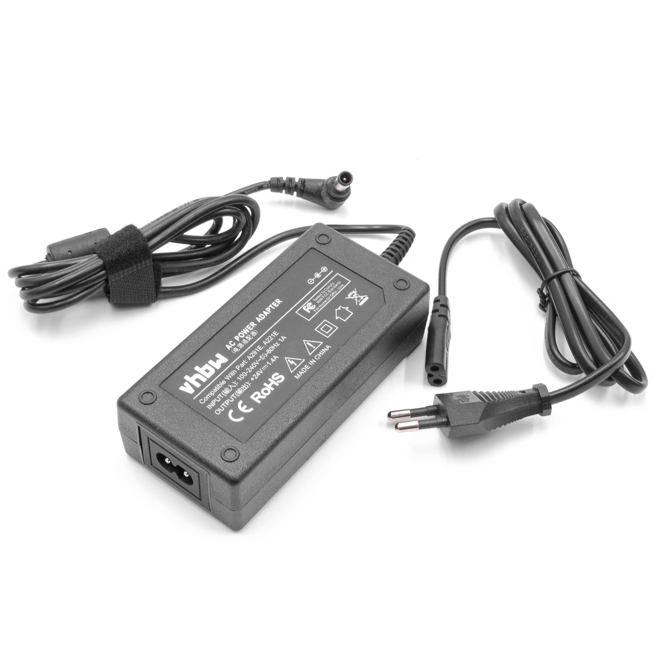 vhbw Netzteil kompatibel mit Epson Perfection V700, V750 Pro Drucker - 220 cm