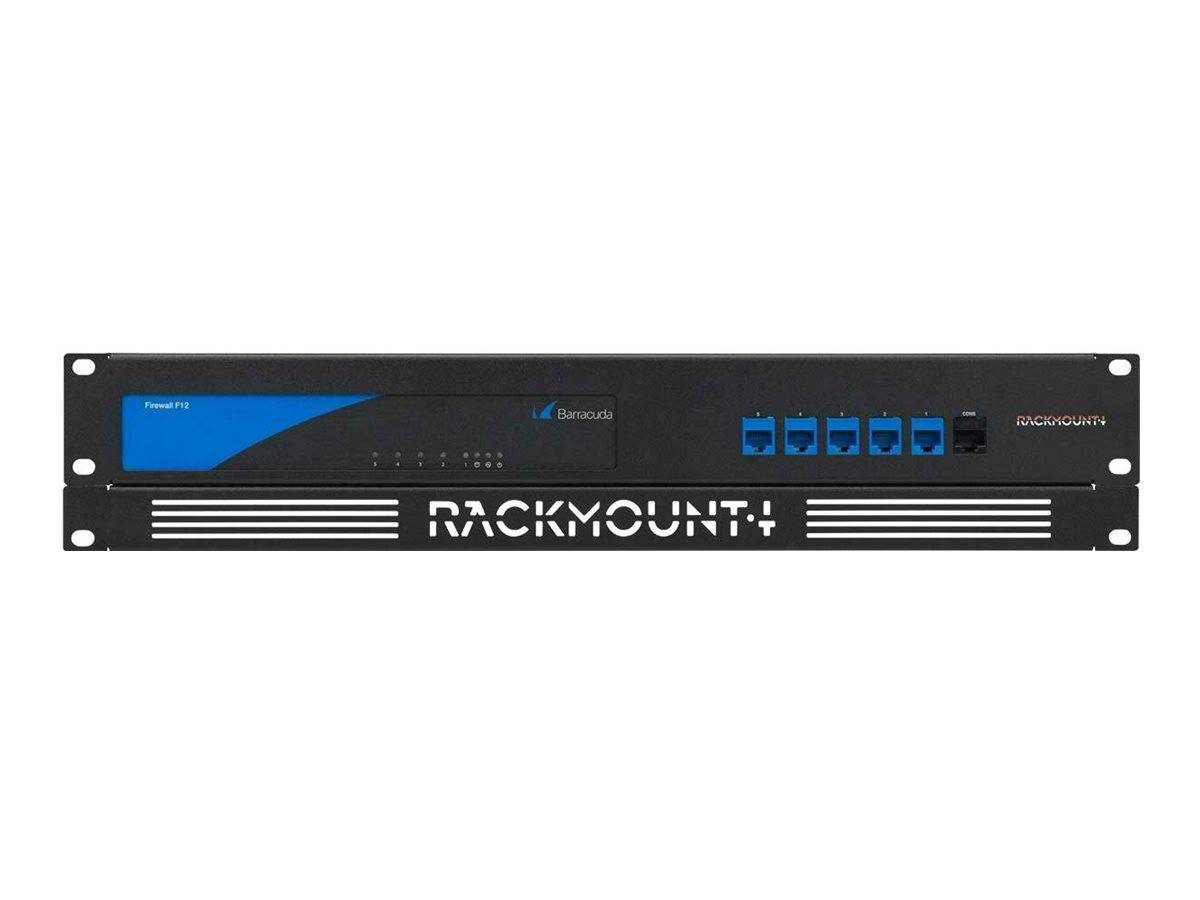 Rackmount.IT BC-RACK RM-BC-T2 - Montagesatz für Netzwerkgeräte - Rack montierbar - Jet Black, RAL 9005 - 1.3U - 48.3 cm