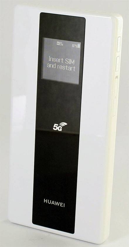 Huawei E6878-870 WLAN Mobile Hotspot (4G/LTE/5G, weiß, ohne SIMLOCK)