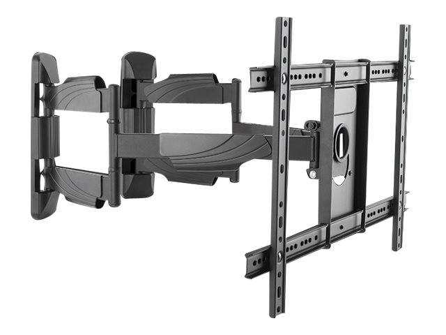 LogiLink Full Motion Corner TV Wall Mount - Aufstellung für Fernseher und Monitor (einstellbarer Arm)