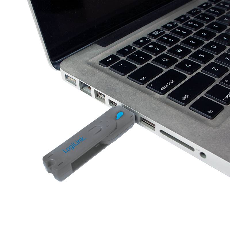 LogiLink - USB-Portblocker - Blau
