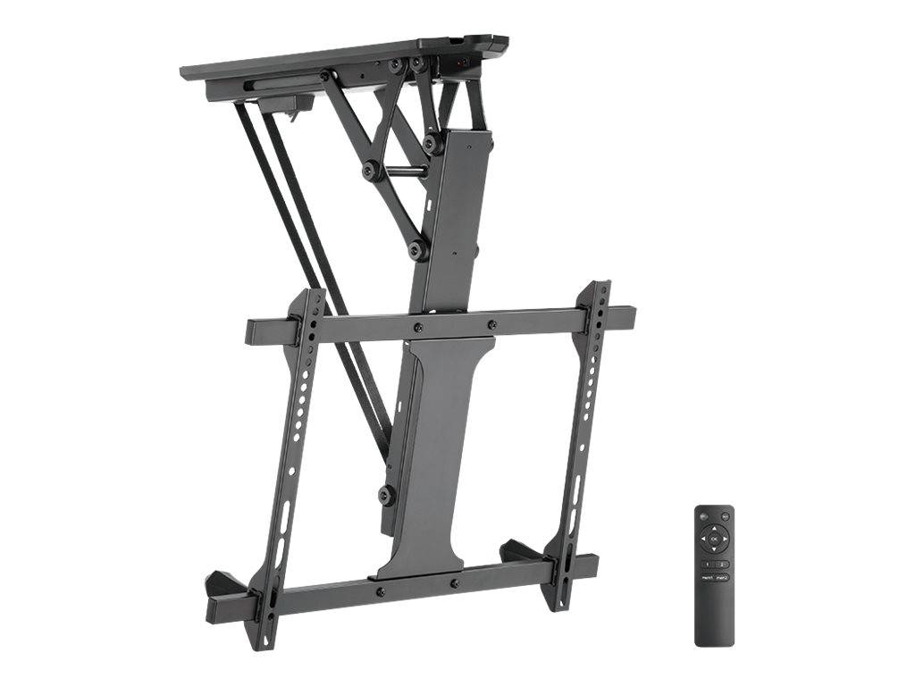 LogiLink Electric Fold-Down TV Ceiling Mount with Remote - Klammer - für LCD-TV / gekrümmter LCD-TV (motorisiert)