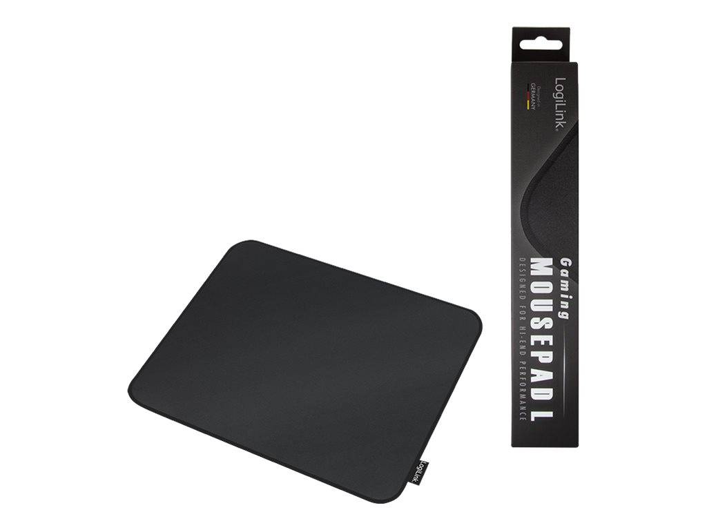 LogiLink L - Mauspad - Schwarz