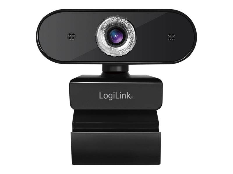 LogiLink Pro full HD USB webcam with microphone