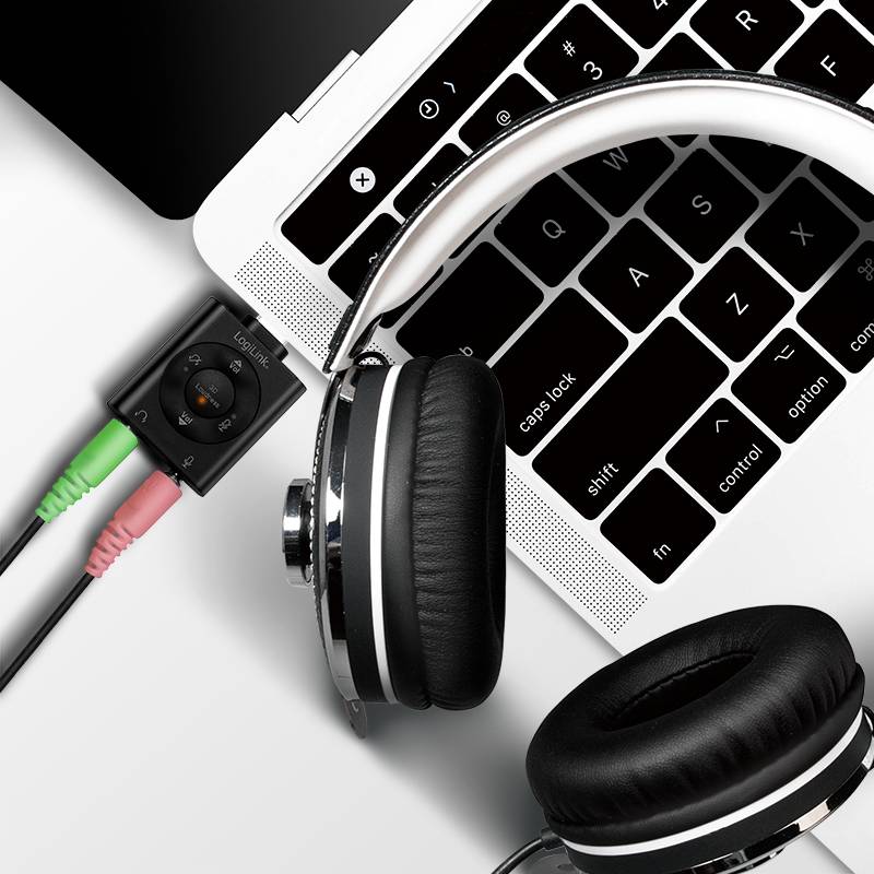 LogiLink USB-C HiFi DAC with EQ and 3D Mode - Soundkarte