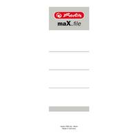 Herlitz maX.file - Ordneretiketten - weiß (Packung mit 10)