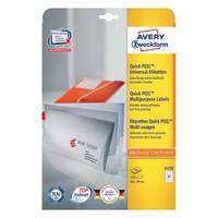 Avery Zweckform 6170 - Papier - permanenter Klebstoff - weiß - 64 x 36 mm 525 Etikett(en) (25 Bogen x 21)
