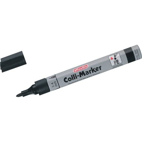 Permanentmarker Collimarker mit Rundspitze 1-4mm schwarz