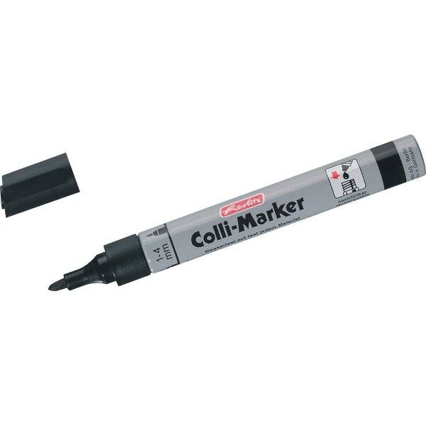Permanentmarker Collimarker mit Rundspitze 1-4mm schwarz