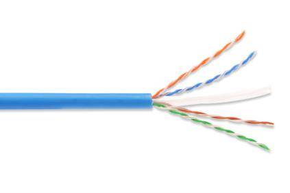 Cat.6A U/UTP Verlegekabel, 500 m, simplex, Eca